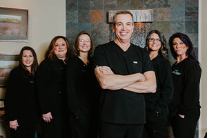 Photo of the dental team at Dr. Scott Welch