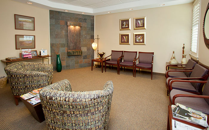 Photo of Waiting Room in dentist, Dr. Welch's office